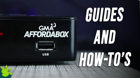 gma affordabox software update|GMA AFFORDABOX – Complete Step by Step Guide .